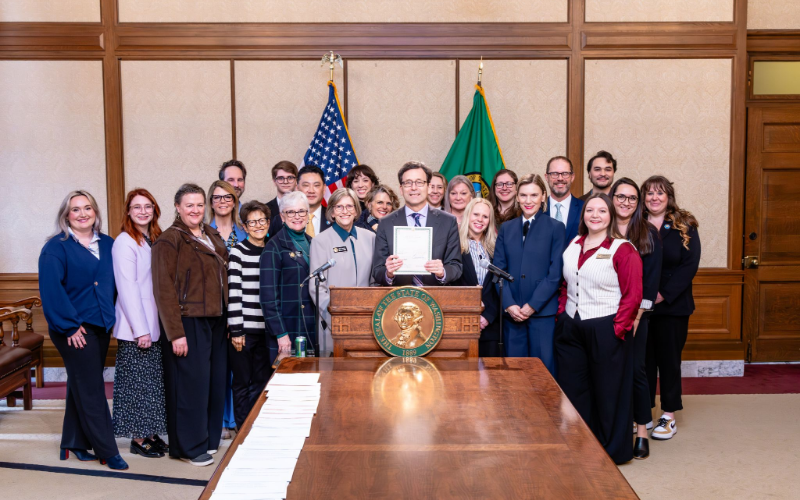 Governor Bob Ferguson Signing